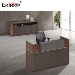 China Melamine Board Unique Office Desk Executive Classic Style SGS Certified on sale