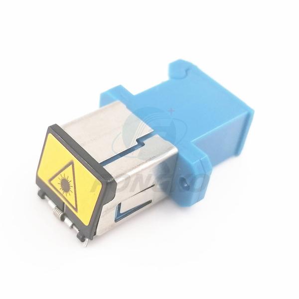 Quality SC UPC Simplex Shutter Fiber Optical Adapter Sc Apc To Sc Upc Adapter wholesale