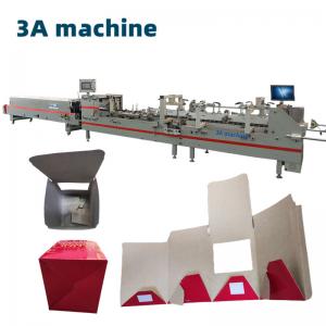 Cheap 800mm Max Size Automatic Bottom Lock Folding Glue Machine for Box Making Machinery for sale