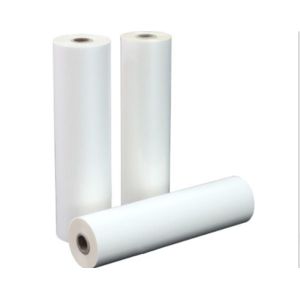 China 1195mm Width 1 Inch Core 22mic Glossy Multiply Extrusion PET Thermal Lamination Film For Screen Printing on sale
