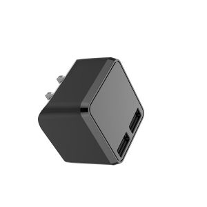 Flip Foldable Prong Dual USB 5V3.4A ETL FCC USA Wall Charger
