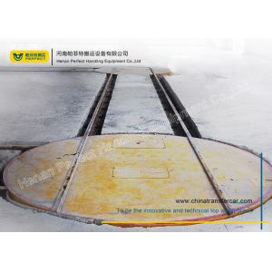 Factory Material Handling Remote Control Manual Pallet Turntable