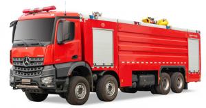 Cheap Mercedes Benz Heavy Duty Fire Truck with 20 Tons Water Tank for sale