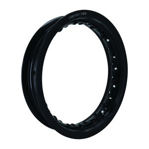 Black Retro 12 Inch Motorcycle Wheels with Custom Logo and Improved Performance