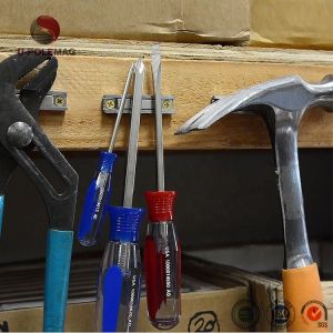 LSCM-60 60x13.5x5mm Ndfeb Neodymium Iron Boron Permanent Magnet with M6 Hole