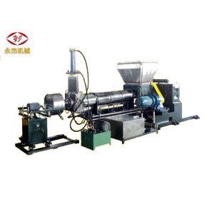 Automatic Single Screw Extrusion Machine , Waste Plastic Granulator Machine