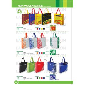 Cheap custom cinch no minimum draw string backpack non woven bags, OEM