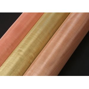 High Density Brass Woven Wire Mesh Woven Metal Mesh Fabric For Fine Filtration