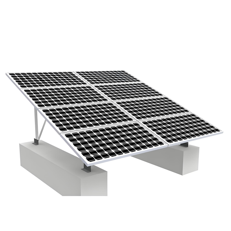 Cheap Industrial-Grade Solar Panel Mounting Brackets – Galvanized Steel, 1000kg Load &amp; Anti-Corrosion for sale