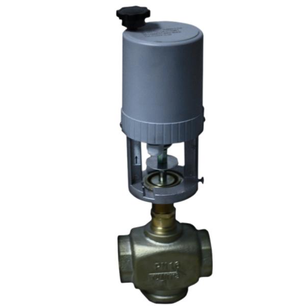 Quality 1.6MPA Heat Control Modulating Water Valve AC24V With Cast Aluminum Holder wholesale