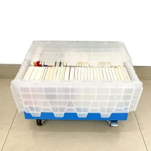 Cheap Stack Nest Turnover Attached Lid Container The Perfect Solution for Warehouse Storage for sale