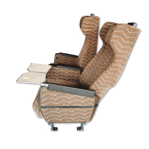 Quality 180 Degree First Class Train Seat Ergonomically EN45545 Aluminum Alloy wholesale