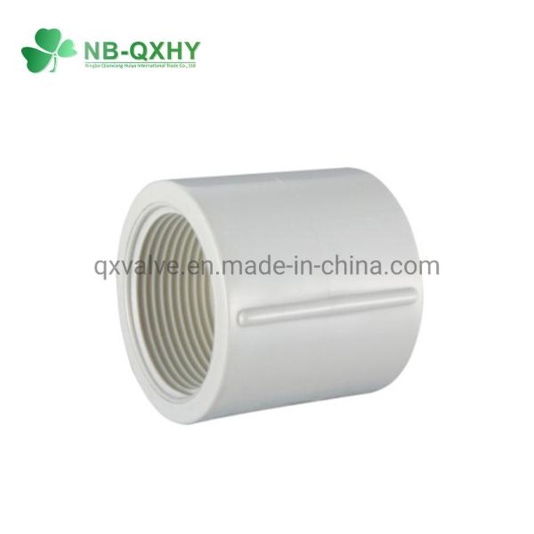 Quality Industrial Applications UPVC Fitting with BS Threaded 100% Material Wall Thickness Pn16 wholesale