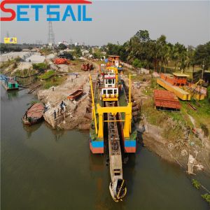 2.25 Meter Depth Diesel Engine Cutter Suction Dredger for Sand Estimated