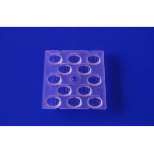 Led Optical Lens Street Light Lens , TPIII-M SMD 3030 50x50mm