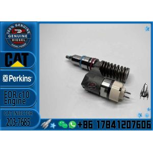Cheap MT835 MT845 MT855 Injector Diesel Engine C12 C10 Fuel Injector 2037685 10R1268 203-7685 for sale