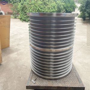 Paper machinery spare parts pressure inflow screen basket used for pressure screen
