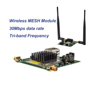 30Mbps IP MESH Module Wireless NLOS Video And TTL Data Radios