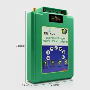 100Ah 12V LiFePO4 Deep Cycle Lithium Iron Phosphate Battery 1200Wh Built In BMS