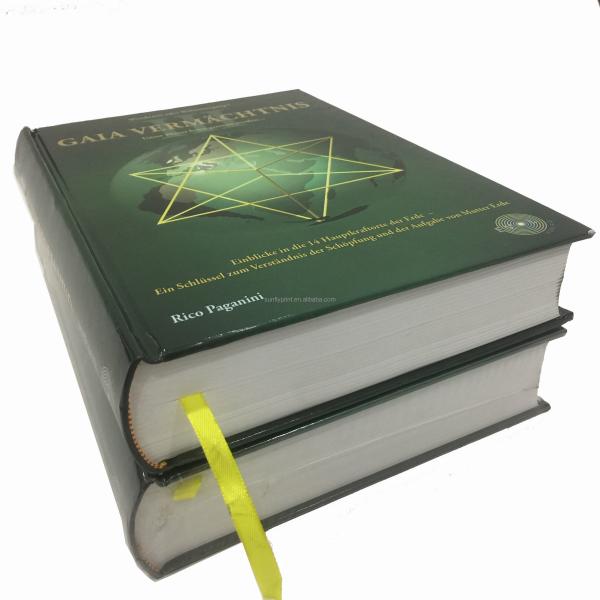 Get Cheap Price From China Printing Company to Make Your High Quality Art Book Cheap Linen H&t Bands Hardcover Book Printing