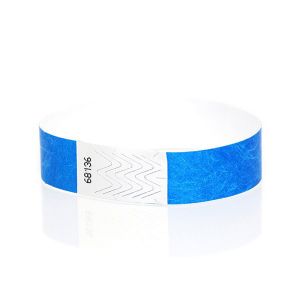 Paper Tyvek RFID Wristbands , Pre Printed HF RFID Wristband Access Control