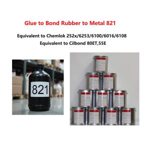 Glue To Bond Rubber To Metal 821 Equivalent To Chemlok 252x Cilbond 80ET 55E