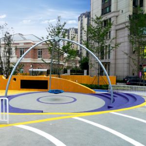 Gray Rubber Granules For Playground All Weather EPDM Playground Pellets