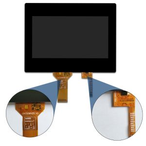 FPC 850cd/M2 TFT LCD Capacitive Touchscreen 800x480 White LED Backlight