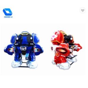 Portable Kids Amusement Ride On Robot Equipment With Digital Control System