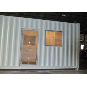 Safe 20ft Container House , Prefabricated Mobile Homes For Suburban Residence