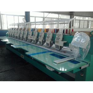 High Precision 12 Head Flat Embroidery Machine With CE / ISO Certification