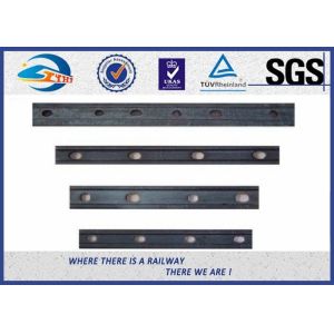 ASTM Steel Railway Fish Plate With Square Head Bolts And Nuts