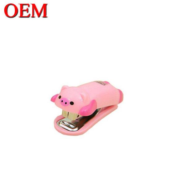 Plastic Duck Cartoon Shape Office Stapler OEM Plastic Animal Toy School Stapler For Students