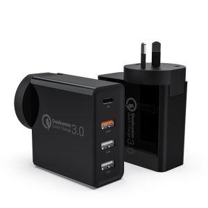 48W Type C PD Charger QC3.0 240V For IPhone 12 11 XS Max IPad Pro Huawei