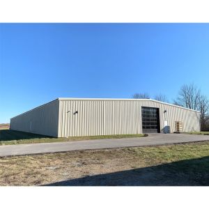 Cheap Q235/Q355 Light Steel Frame Metallic Steel Warehouse for Large-Scale Storage Need for sale