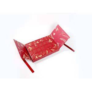 Cardboard Christmas Gift Boxes With Ribbon