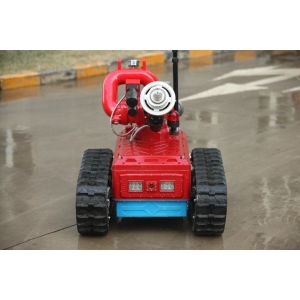 China Remote Control Automatic Fire Fighting Robot , Fire Extinguisher Robot on sale China Remote Control Automatic Fire Fighting Robot , Fire Extinguisher Robot on sale