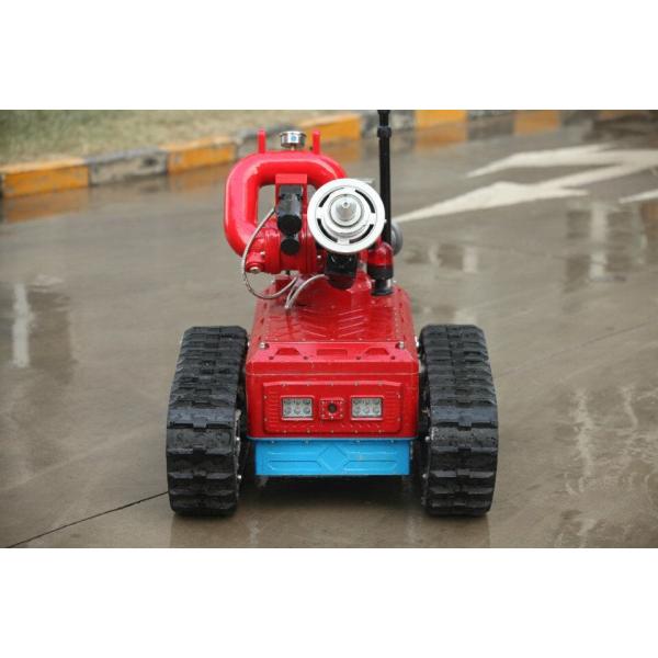 Quality Remote Control Automatic Fire Fighting Robot , Fire Extinguisher Robot wholesale
