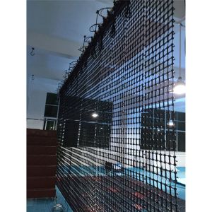 Creative LED Media Facade , Programmable LED Curtain Wide Application Scopes