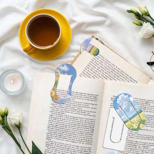 Double-Sided Blank Sublimation PET Bookmark Custom Plastic Bookmarks