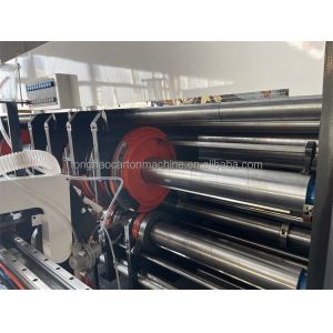 1200 mm Flexo Printer Slotter Die Cutter Gluer for 4 Color Corrugated Carton