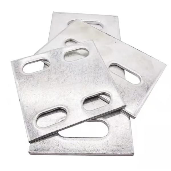 Quality Sliver Customized Concrete Embed Plate With Headed Studs And Zinc Plated Surface wholesale