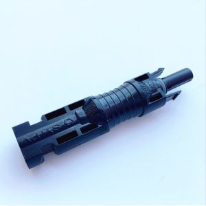 MC4 Panel Cable Connectors Y Type 4 in 1, Extension Cable Pair Solar Plug Socket