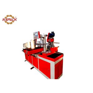 Automatic Machine For Paper Tube Making Of White Cardboard 50-60 Tubes/minute