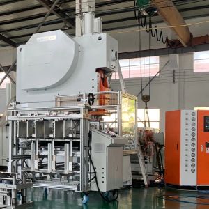 Fully Automatic Aluminum Disposable Plate Making Machine With Mitsubishi PLC