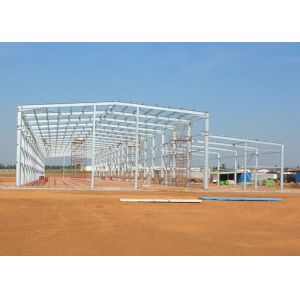 Q235 / Q355 Steel Structure Warehouse Prefabricated Steel Frame Buildings