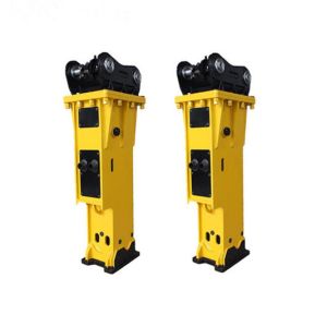 195MM Cusotmized Length and Diameter Hydraulic Hammer 50Ton Excavator Box Type
