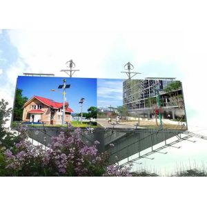 High Efficiency Hybrid Wind And Solar Electric Systems Billboard Intelligent