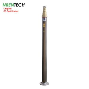 9m non-lockable pneumatic telescopic mast