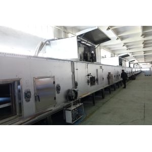 China 2m/ Section 20CM Insulation Gas Convection Bread Tunnel Oven on sale